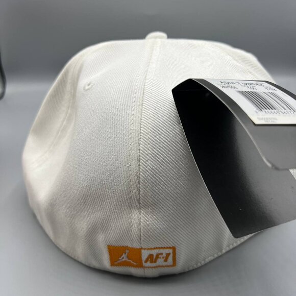 Air‎ Jordan Hat Men 7 7/8 White AF1 Jumpman Fitted Cap New - Picture 6 of 8